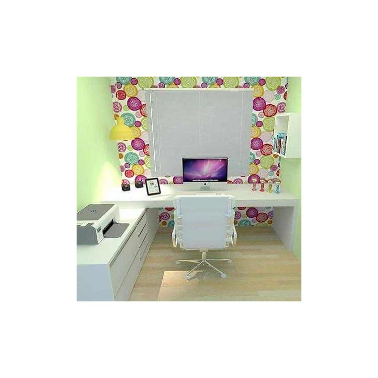 Papel de Parede Adesivo Floral Colorido 107909999