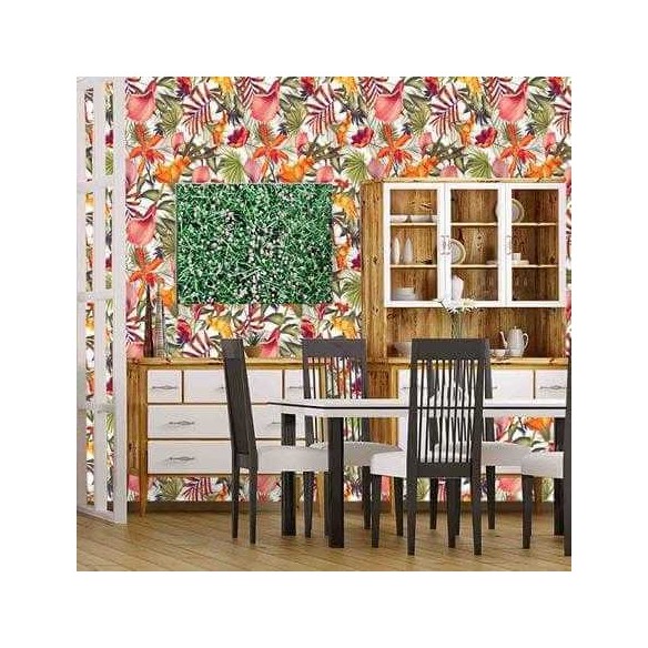 Papel de Parede Adesivo Floral Colorido 277321451