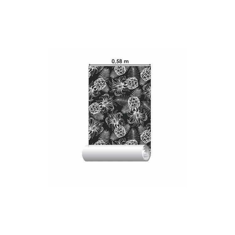 Papel de Parede Adesivo Abacaxi N934