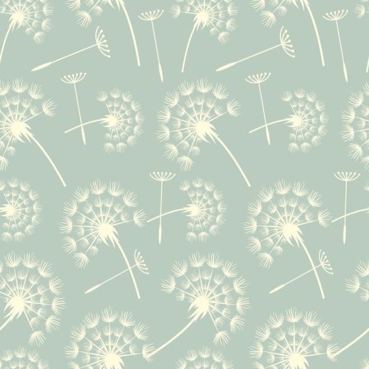 Papel de Parede Adesivo Floral Dente de Leão...