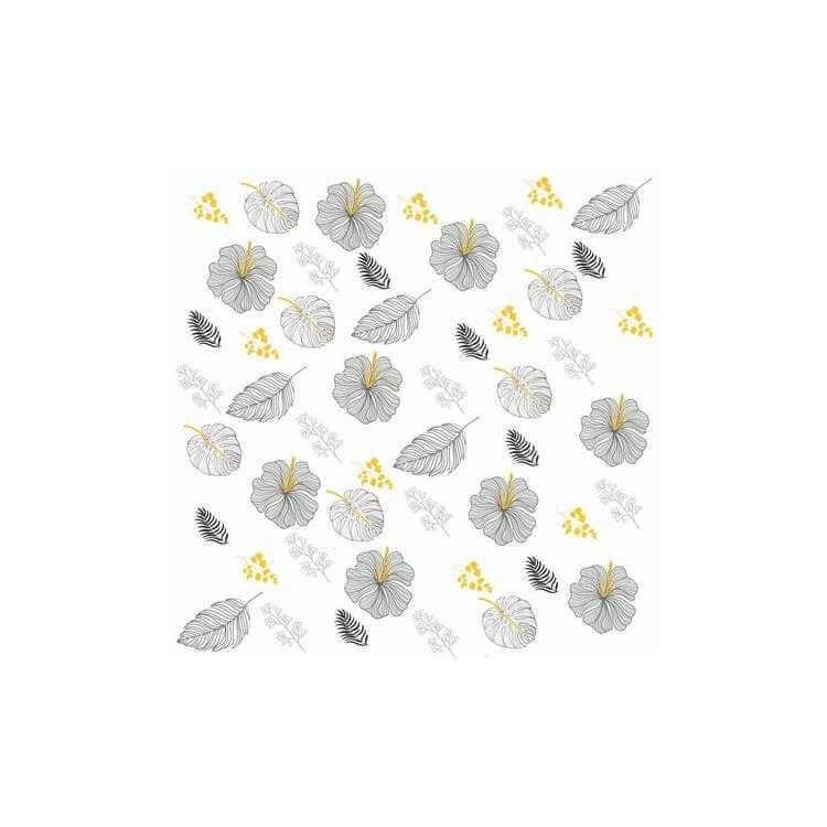 Papel de Parede Adesivo Floral Flor Jovem...