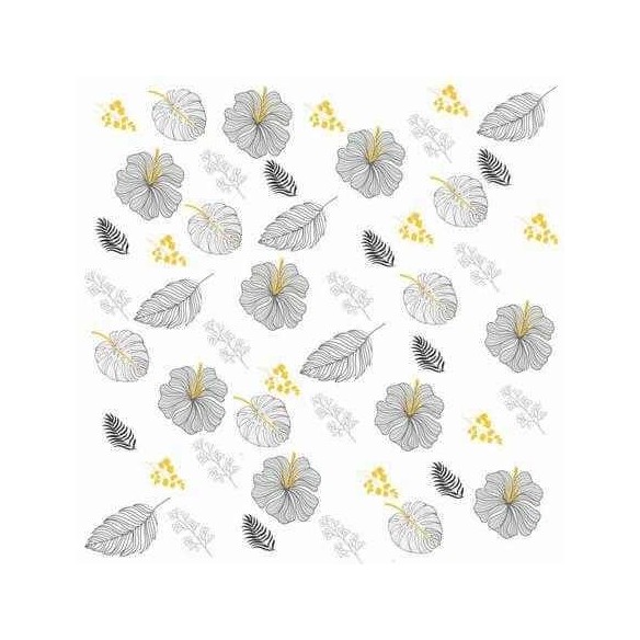Papel de Parede Adesivo Floral Flor Jovem Colorido 62534