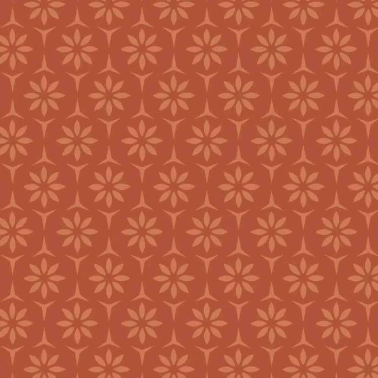 Papel de Parede Adesivo Floral Geométrico...