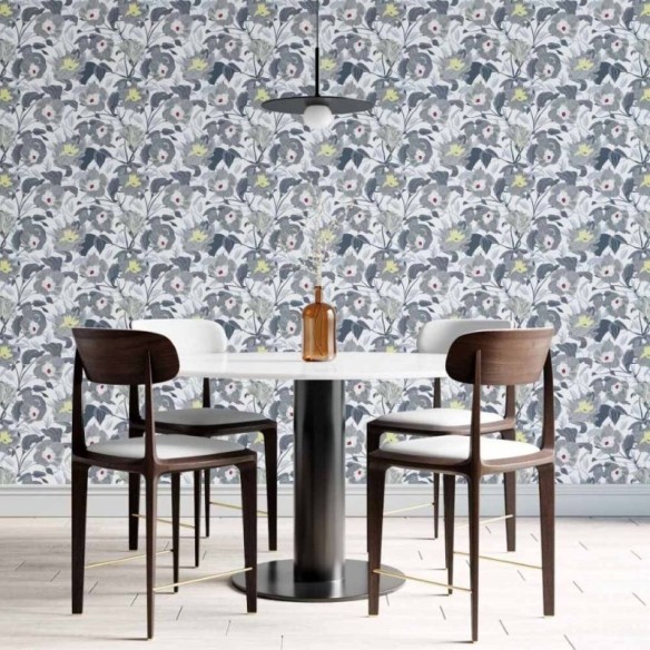 Papel de Parede Adesivo Floral Glory Flower N014018