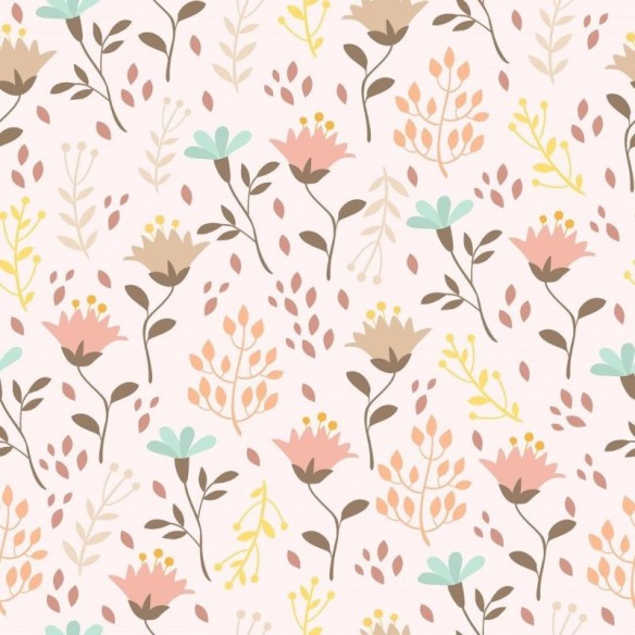 Papel de Parede Adesivo Floral Liberty N013164
