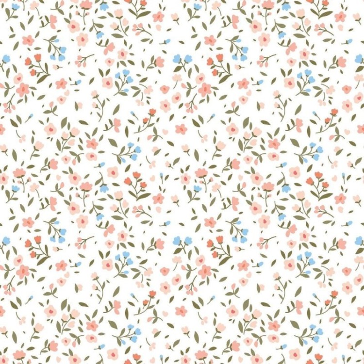Papel de Parede Adesivo Floral Liberty N019108