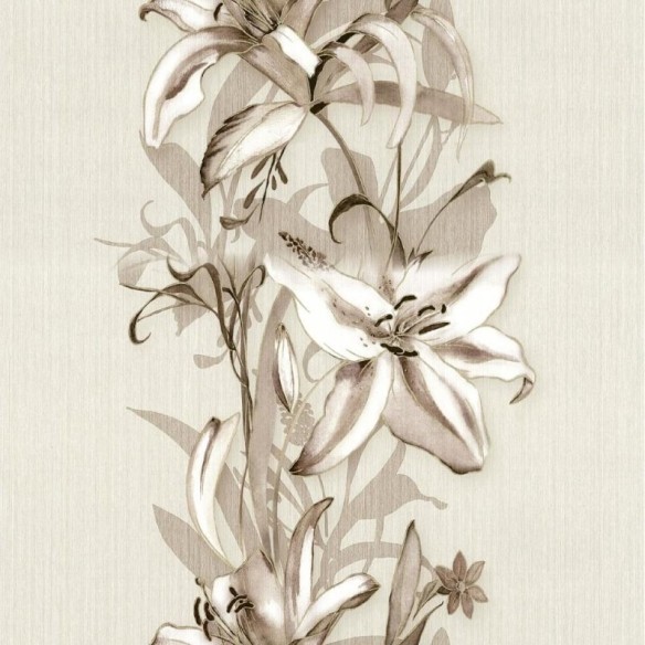 Papel de Parede Adesivo Floral Lírios N011055