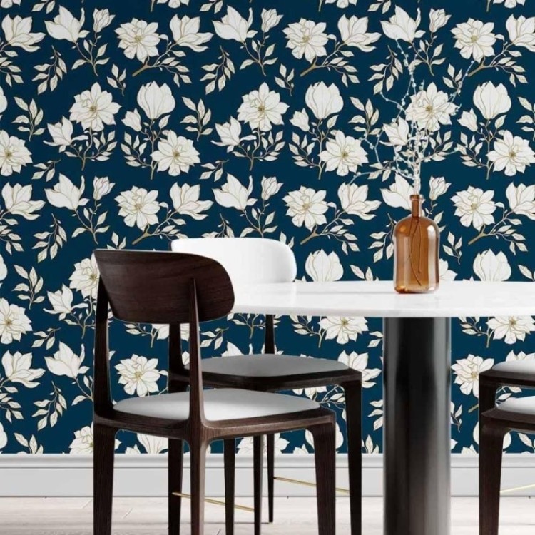 Papel de Parede Adesivo floral luxury N014096