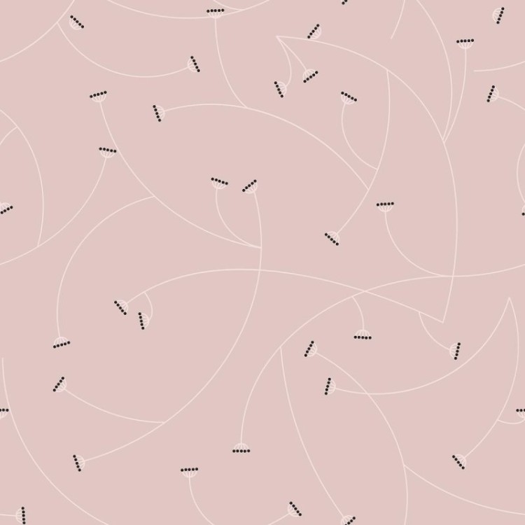 Papel de Parede Adesivo Floral Minimalista N010060
