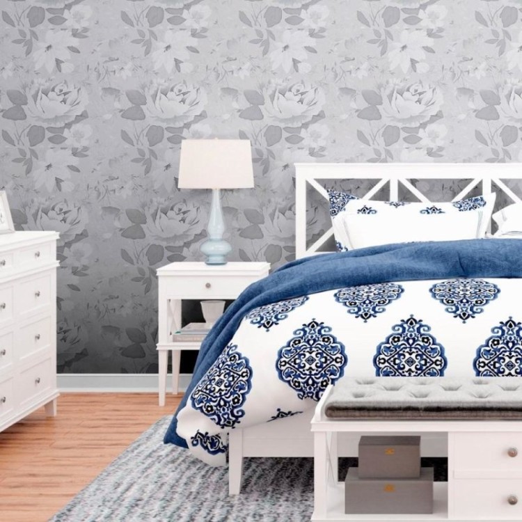 Papel de Parede Adesivo Floral N011056