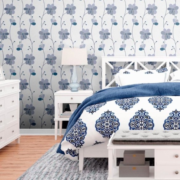 Papel de Parede Adesivo Floral N011063