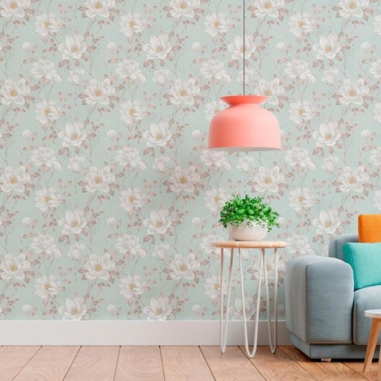Papel de Parede Adesivo Floral N011064