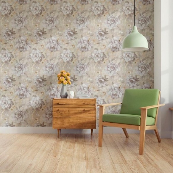 Papel de Parede Adesivo Floral N011071