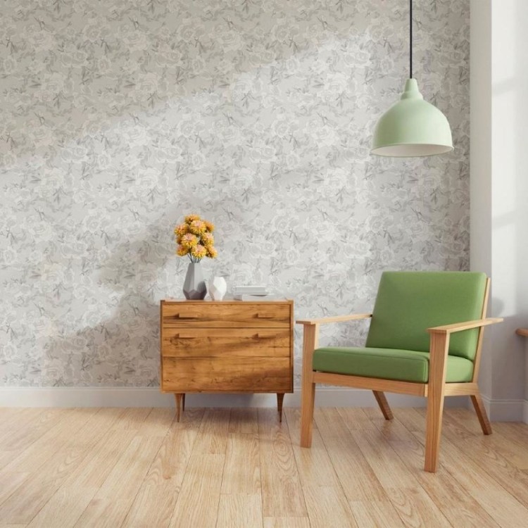 Papel de Parede Adesivo Floral N011073