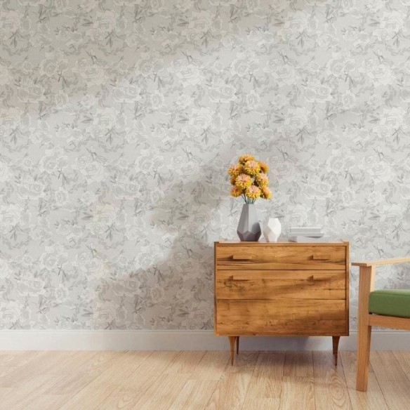 Papel de Parede Adesivo Floral N011073