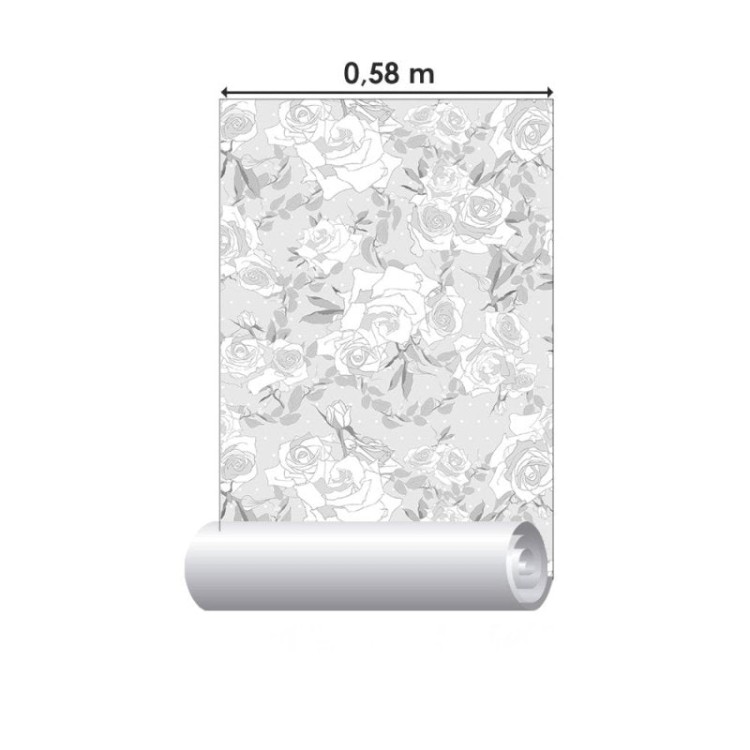 Papel de Parede Adesivo Floral N011073