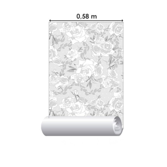Papel de Parede Adesivo Floral N011073