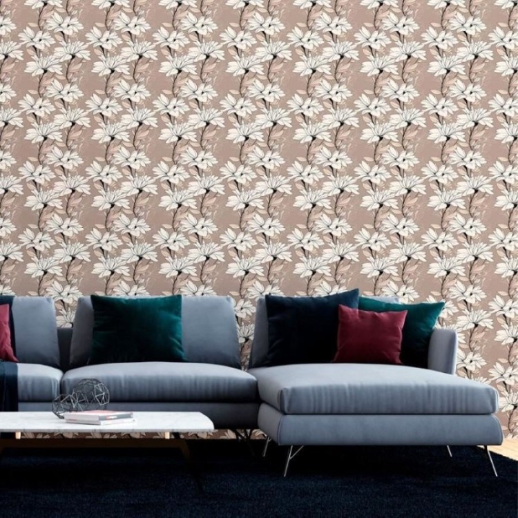 Papel de Parede Adesivo Floral N012104