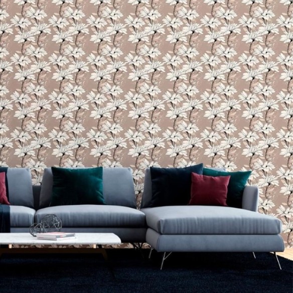 Papel de Parede Adesivo Floral N012104
