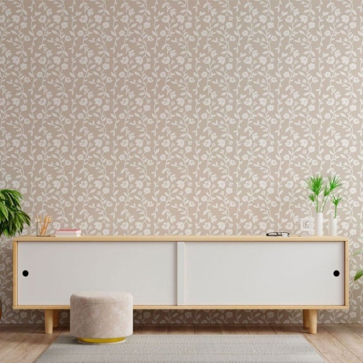 Papel de Parede Adesivo Floral N013052