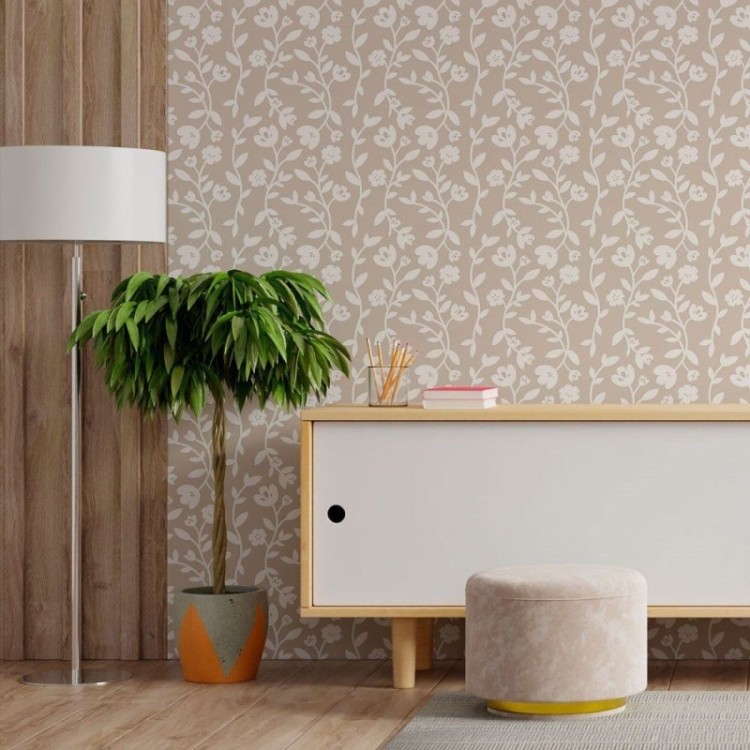 Papel de Parede Adesivo Floral N013052