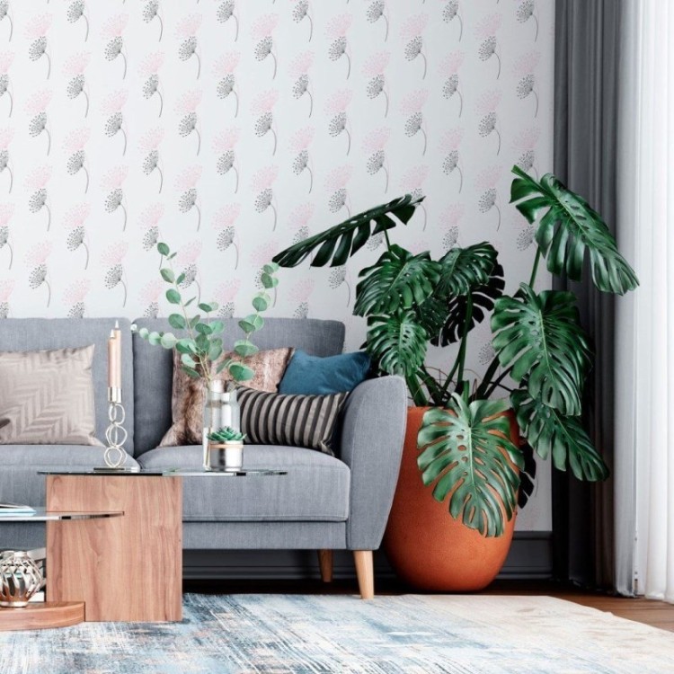 Papel de Parede Adesivo Floral N013090