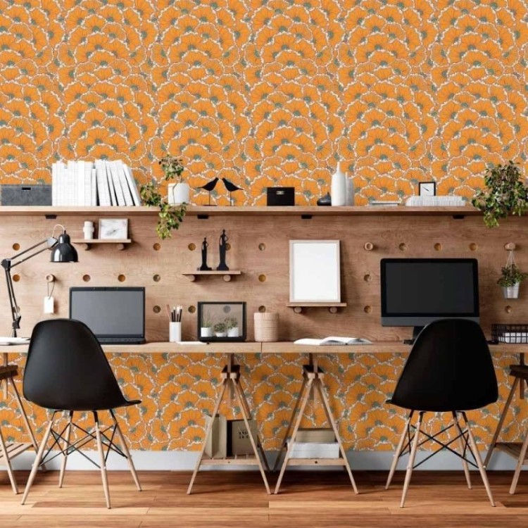 Papel de Parede Adesivo Floral N015047