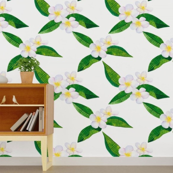 Papel de Parede Adesivo Floral N015055