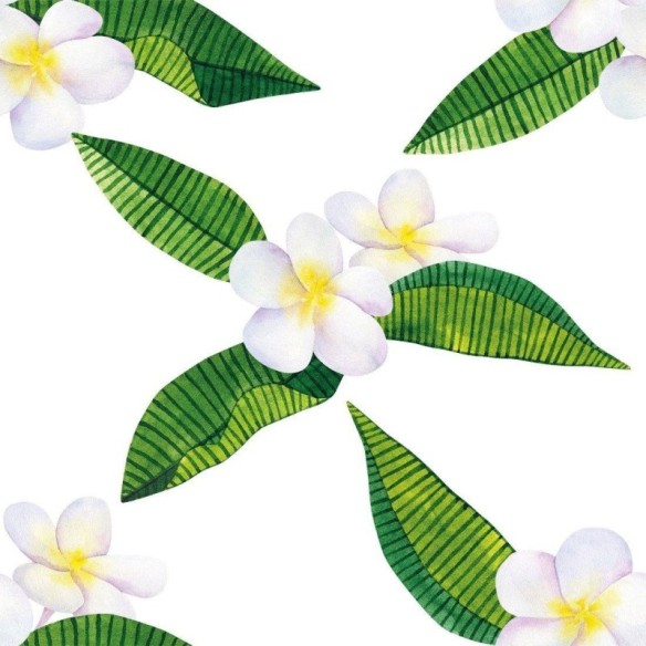 Papel de Parede Adesivo Floral N015055