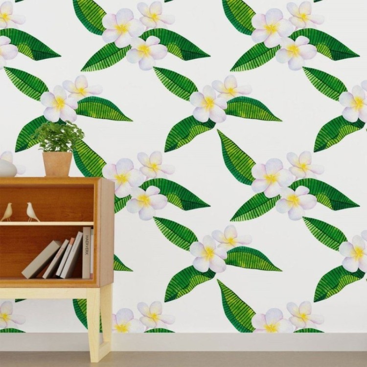 Papel de Parede Adesivo Floral N015055