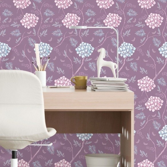 Papel de Parede Adesivo Floral N016070