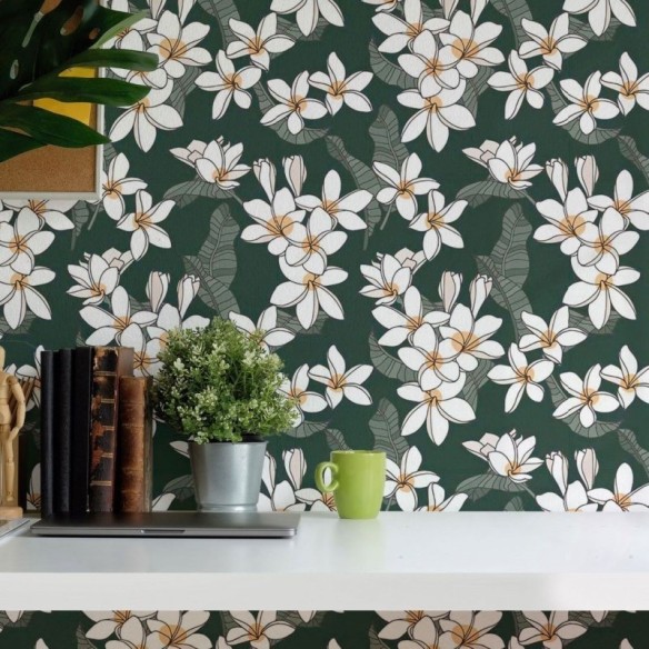 Papel de Parede Adesivo Floral N018128