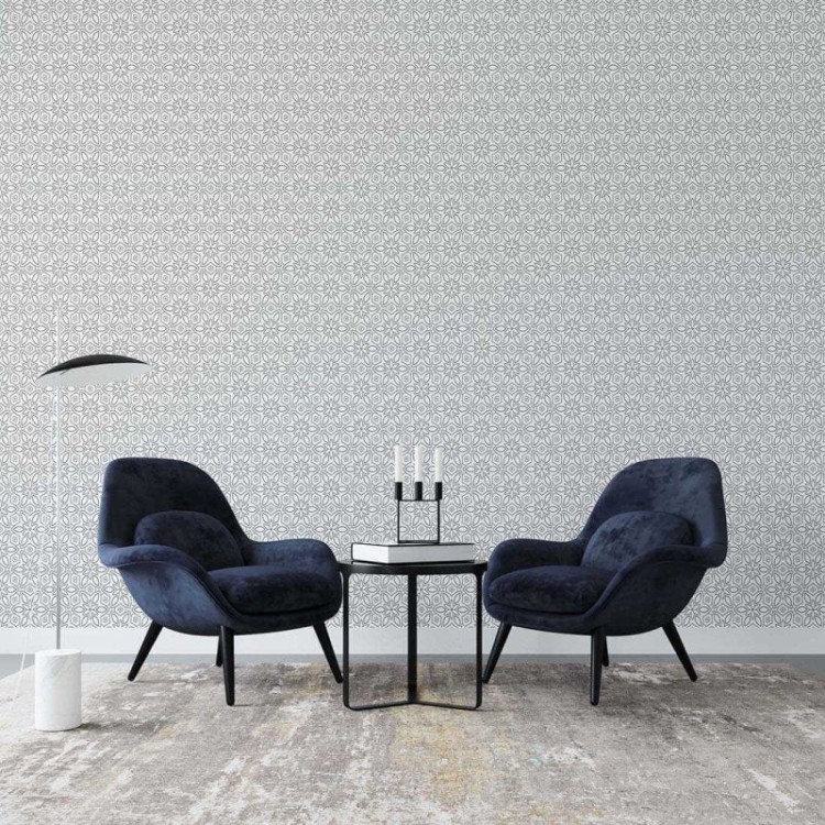 Papel de Parede Adesivo Floral N02079