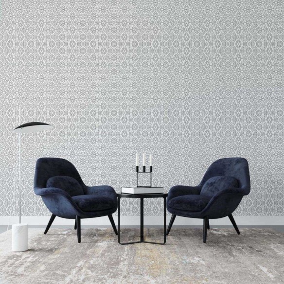 Papel de Parede Adesivo Floral N02079