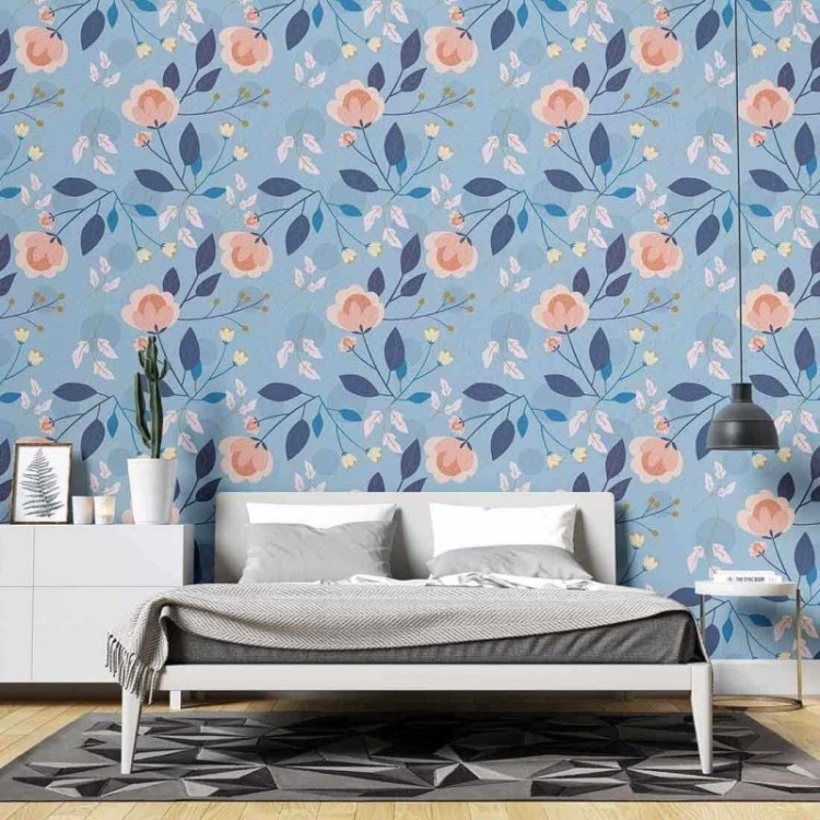 Papel de Parede Adesivo Floral N02108