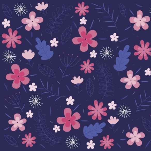 Papel de Parede Adesivo Floral N02289