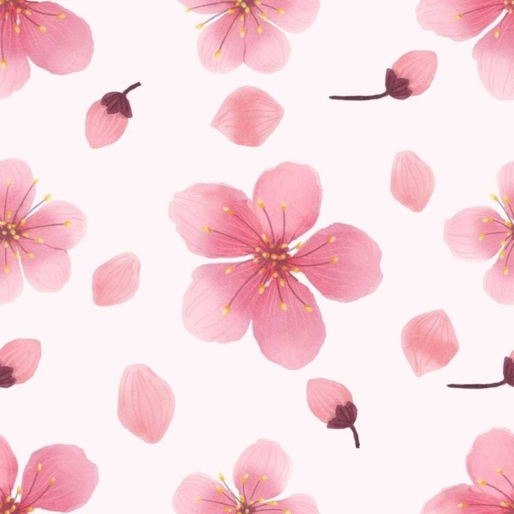 Papel de Parede Adesivo Floral N04198