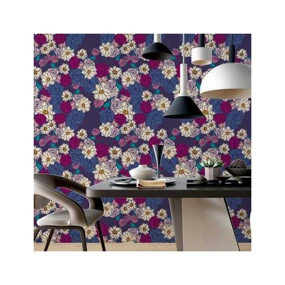 Papel de Parede Adesivo Floral N128
