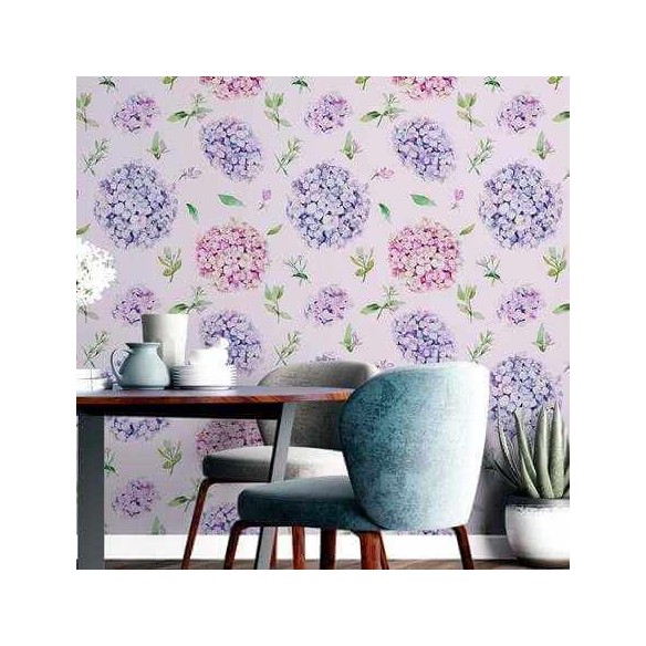 Papel de Parede Adesivo Floral N135