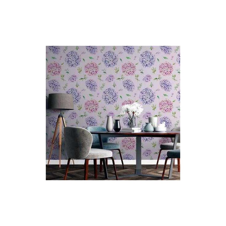 Papel de Parede Adesivo Floral N135