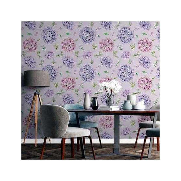 Papel de Parede Adesivo Floral N135