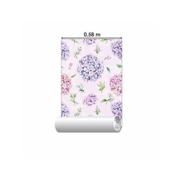 Papel de Parede Adesivo Floral N135