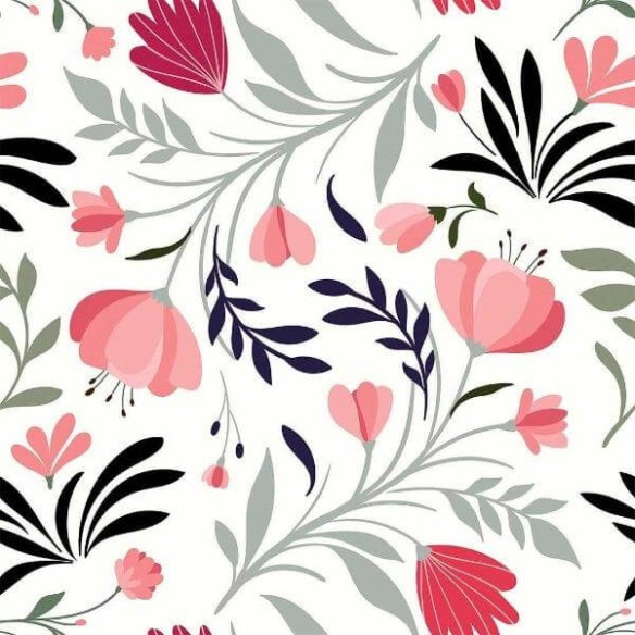 Papel de Parede Adesivo Floral N142