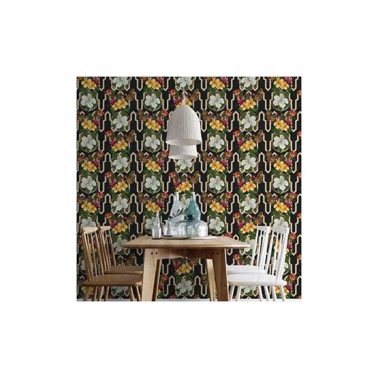 Papel de Parede Adesivo Floral N179