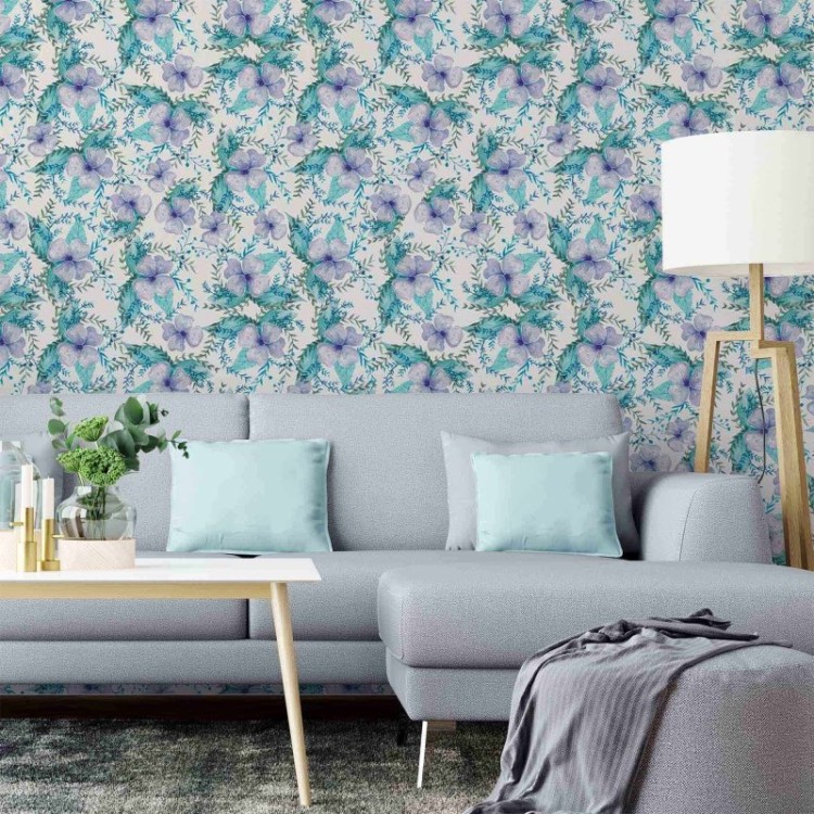 Papel de Parede Adesivo Floral N1801116