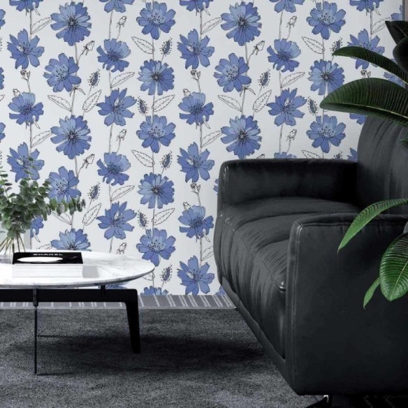Papel de Parede Adesivo Floral N180125