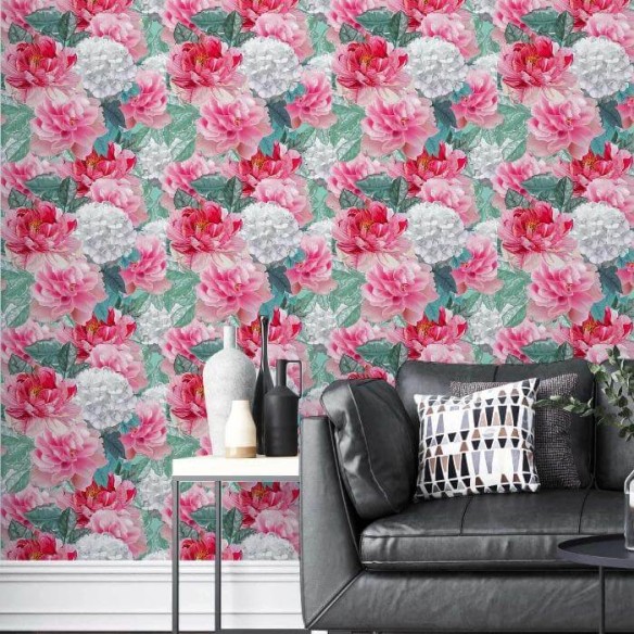 Papel de Parede Adesivo Floral N180131