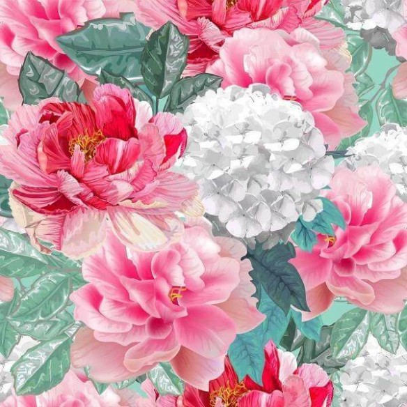 Papel de Parede Adesivo Floral N180131