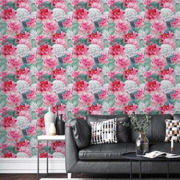 Papel de Parede Adesivo Floral N180131
