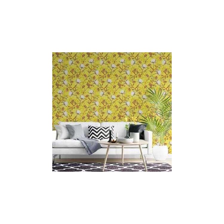 Papel de Parede Adesivo Floral N19011019